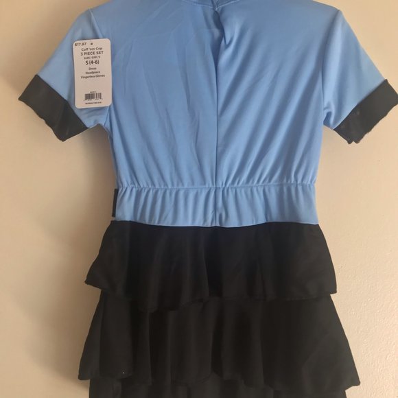Girls Police Costume - Picture 4 of 4